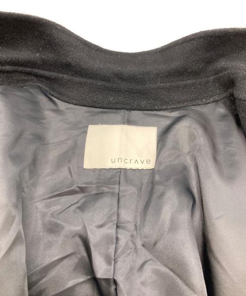 uncrave（アンクレイヴ）uncrave (アンクレイヴ) スタイリスト金子綾コラボ リバー ジャケットコート ブラック サイズ:2の古着・服飾アイテム