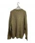 Aquascutum (アクアスキュータム) ヴィンテージネップケーブルニット カーキ サイズ:Ⅿ：4000円