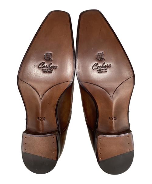 CERBERO（チェルベロ）CERBERO (チェルベロ) モンクストラップシューズ ブラウン サイズ:42.5の古着・服飾アイテム