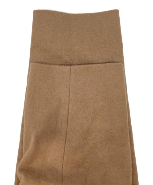 M'S GRACY（エムズグレイシー）M'S GRACY (エムズグレイシー) バイカラーリボンモチーフワンピース ブラウン サイズ:38 未使用品の古着・服飾アイテム