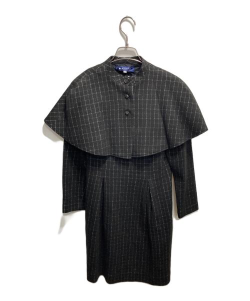 M'S GRACY（エムズグレイシー）M'S GRACY (エムズグレイシー) ケープ付きワンピース ブラック サイズ:38の古着・服飾アイテム
