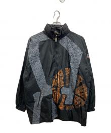 adidas（アディダス）の古着「STREETBALL/万国旗タグナイロンジャケット」｜ブラック