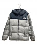 THE NORTH FACEザ ノース フェイス）の古着「Nuptse Hoodie/ヌプシフーディダウンジャケット」｜グレー