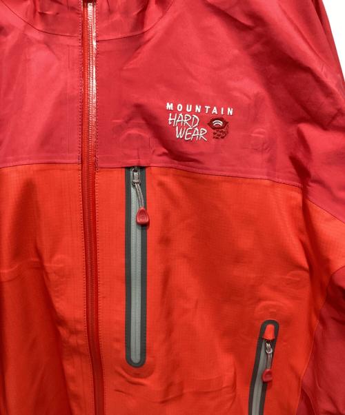 MOUNTAIN HARD WEAR（マウンテンハードウェア）MOUNTAIN HARD WEAR (マウンテンハードウェア) ドライステインジャケット レッド サイズ:Lの古着・服飾アイテム