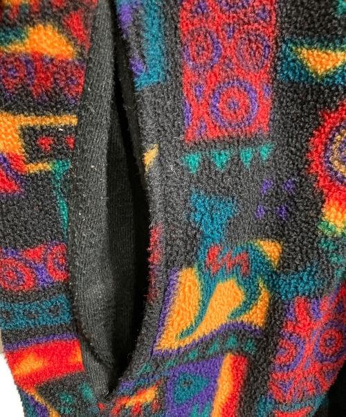 L.L.Bean（エルエルビーン）L.L.Bean (エルエルビーン) ビンテージプルオーバースナップT ブラック×グリーン サイズ:不明の古着・服飾アイテム