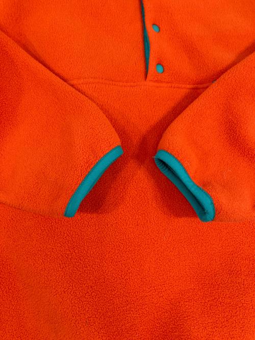 Patagonia（パタゴニア）Patagonia (パタゴニア) シンチラスナップT オレンジ サイズ:Mの古着・服飾アイテム