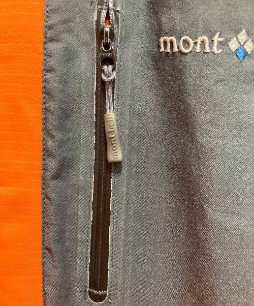 mont-bell（モンベル）mont-bell (モンベル) クリマブロック ロッシュジャケット ブラック×オレンジ サイズ:Lの古着・服飾アイテム