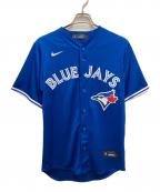 NIKEナイキ）の古着「ベースボールシャツ／MLB Toronto Blue Jays Men's Replica Baseball Jersey」｜ブラック