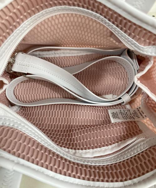 qbag paris（キューバッグ パリ）qbag paris (Qバッグ パリ) ネストジップ スーパーミニショルダーバッグ／nest zip super mini ダスティーピンク 未使用品の古着・服飾アイテム