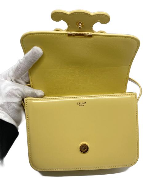 CELINE（セリーヌ）CELINE (セリーヌ) クラシック キュイル トリオンフ バッグ イエロー サイズ:-の古着・服飾アイテム