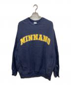Champion×MIN-NANOチャンピオン×ミンナノ）の古着「リバースウィーブスウェット」｜ネイビー
