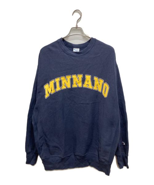 Champion（チャンピオン）Champion (チャンピオン) MIN-NANO (ミンナノ) リバースウィーブスウェット ネイビー サイズ:XLの古着・服飾アイテム