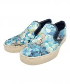 GUCCIグッチ）の古着「GGスプリームブルームススリッポン」｜グレー