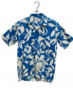 sunfenサンクン）の古着「ビンテージアロハシャツ」｜ブルー