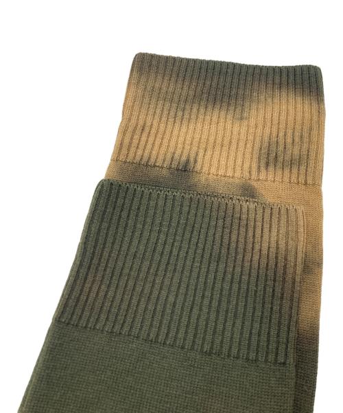 COMME des GARCONS HOMME（コムデギャルソン オム）COMME des GARCONS HOMME (コムデギャルソン オム) タイダイニット ブラウン×グリーン サイズ:Sの古着・服飾アイテム