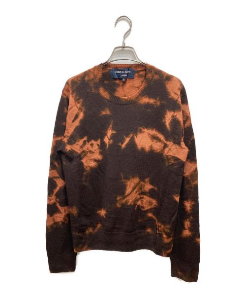 COMME des GARCONS HOMME（コムデギャルソン オム）COMME des GARCONS HOMME (コムデギャルソン オム) ニット ブラウン サイズ:Sの古着・服飾アイテム