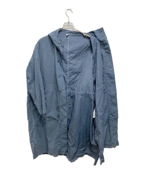 FIRMUM（フィルマム）FIRMUM (フィルマム) ナイロンフィラメント ヘビーツイル コート ネイビー サイズ:XSの古着・服飾アイテム