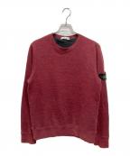 STONE ISLANDストーンアイランド）の古着「スウェット」｜ワインレッド