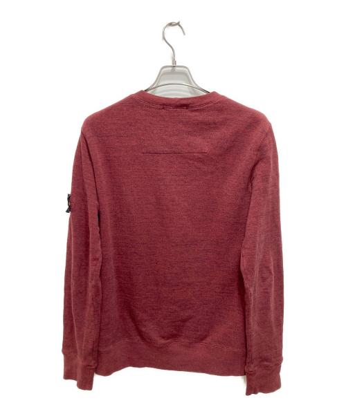 STONE ISLAND（ストーンアイランド）STONE ISLAND (ストーンアイランド) スウェット ワインレッド サイズ:Mの古着・服飾アイテム