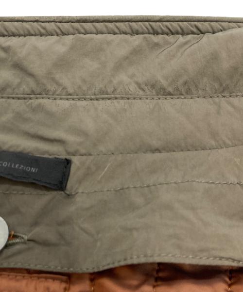 ARMANI COLLEZIONI（アルマーニ コレツィオーニ）ARMANI COLLEZIONI (アルマーニ コレツィオーニ) ライナー付きナイロンスタンドカラーコート ブラウン サイズ:40の古着・服飾アイテム