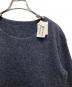Mademoiselle NON NON (マドモアゼルノンノン) ニットプルオーバー ネイビー サイズ:M 未使用品：4000円