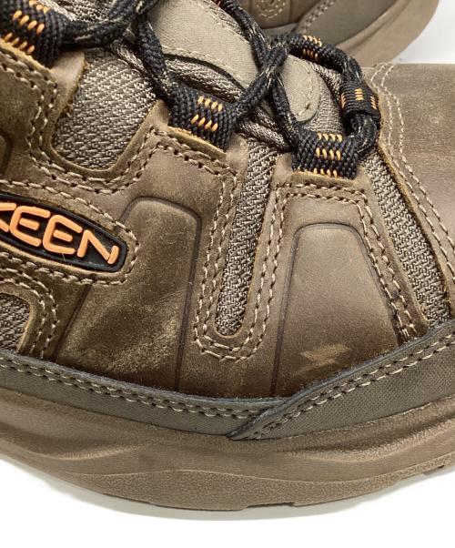 KEEN（キーン）KEEN (キーン) トレッキングシューズ ブラウン サイズ:28の古着・服飾アイテム