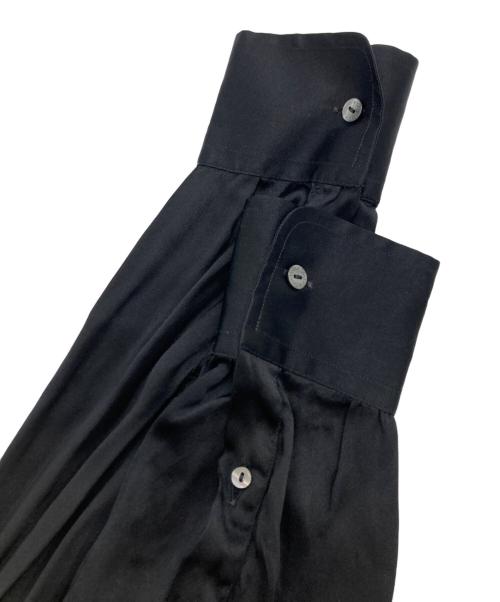 DOLCE & GABBANA（ドルチェ＆ガッバーナ）DOLCE & GABBANA (ドルチェ＆ガッバーナ) シルクシャツ ブラック サイズ:38の古着・服飾アイテム