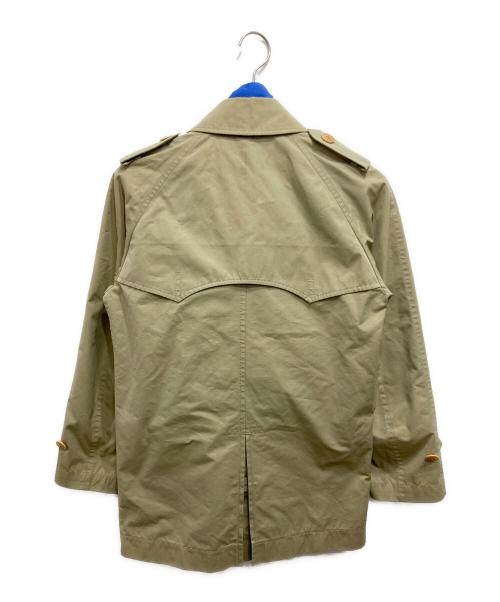 BARACUTA（バラクータ）BARACUTA (バラクータ) COMME des GARCONS (コムデギャルソン) トレンチドッキングG9ジャケット ブルー×ブラウン サイズ:ｓの古着・服飾アイテム