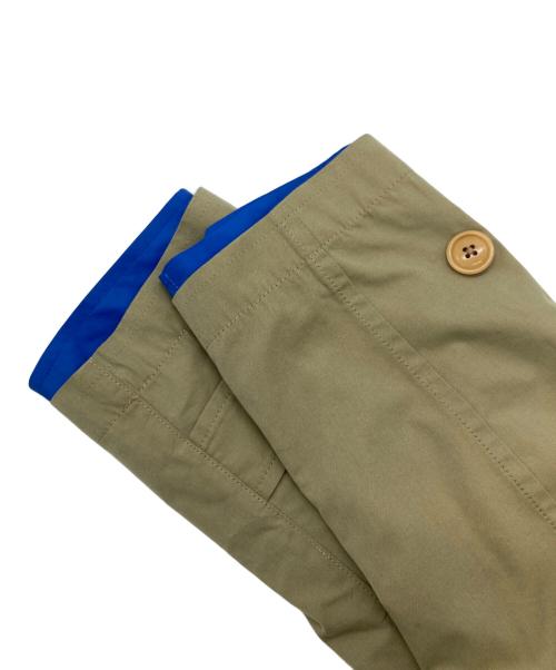 BARACUTA（バラクータ）BARACUTA (バラクータ) COMME des GARCONS (コムデギャルソン) トレンチドッキングG9ジャケット ブルー×ブラウン サイズ:ｓの古着・服飾アイテム
