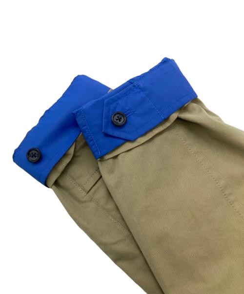 BARACUTA（バラクータ）BARACUTA (バラクータ) COMME des GARCONS (コムデギャルソン) トレンチドッキングG9ジャケット ブルー×ブラウン サイズ:ｓの古着・服飾アイテム