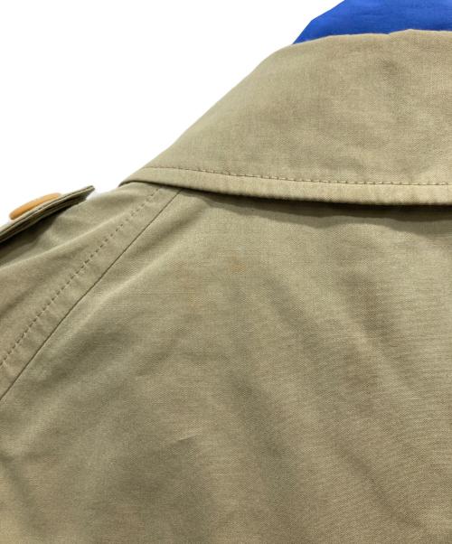 BARACUTA（バラクータ）BARACUTA (バラクータ) COMME des GARCONS (コムデギャルソン) トレンチドッキングG9ジャケット ブルー×ブラウン サイズ:ｓの古着・服飾アイテム