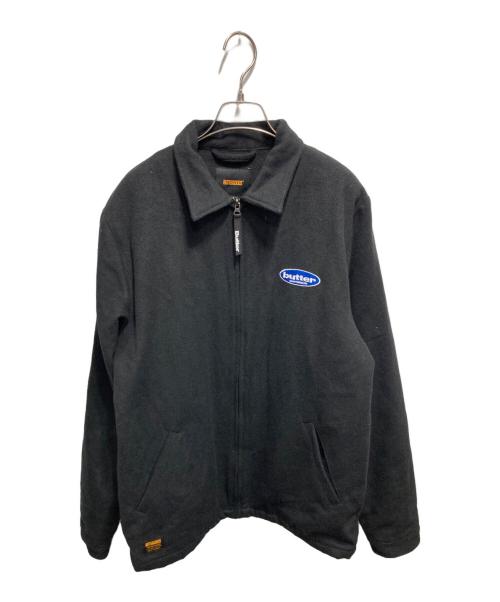 BUTTER GOODS（バターグッズ）BUTTER GOODS (バターグッズ) ジップジャケット ブラック サイズ:Ⅼの古着・服飾アイテム