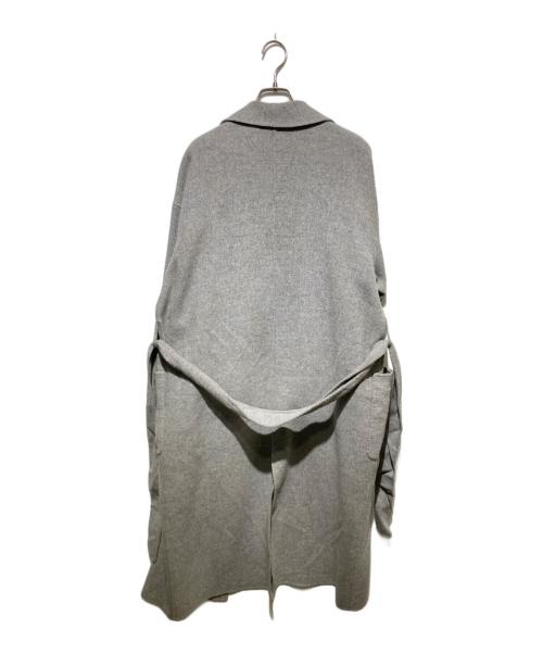 BEAUTY&YOUTH（ビューティーアンドユース）BEAUTY&YOUTH (ビューティーアンドユース) モッサショールカラーリバー コート グレー サイズ:不明の古着・服飾アイテム