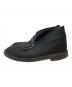 CLARKS ORIGINALS (クラークス オリジナルズ) デザートブーツ／スウェードブーツ ブラック サイズ:-：4000円