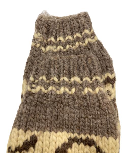 KANATA（カナタ）KANATA (カナタ) カウチンニットカーディガン ベージュ サイズ:不明の古着・服飾アイテム