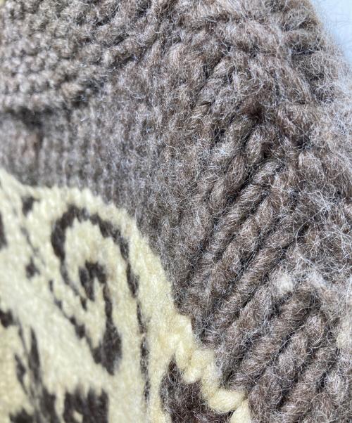 KANATA（カナタ）KANATA (カナタ) カウチンニットカーディガン ベージュ サイズ:不明の古着・服飾アイテム