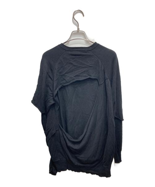 nude:MASAHIKO MARUYAMA（ヌード：マサヒコマルヤマ）nude:MASAHIKO MARUYAMA (ヌード：マサヒコマルヤマ) カシミヤブレンドジップジャケット ブラックの古着・服飾アイテム