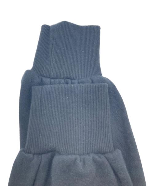 ayumi.mitsukane（アユミミツカネ）ayumi.mitsukane (アユミミツカネ) 裾ボリュームフーディー ブラック サイズ:38の古着・服飾アイテム