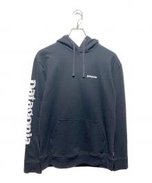 Patagonia（パタゴニア）の古着「テキスト・ロゴ・アップライザル・フーディ」｜ブラック