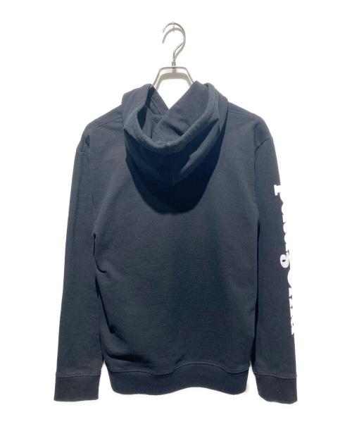Patagonia（パタゴニア）Patagonia (パタゴニア) テキスト・ロゴ・アップライザル・フーディ ブラック サイズ:Mの古着・服飾アイテム