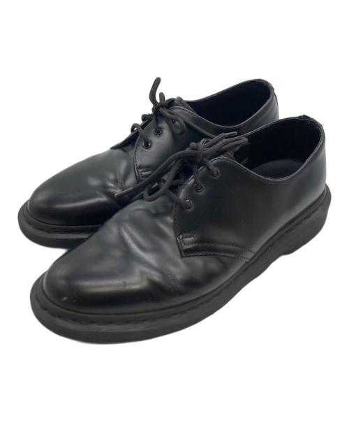 Dr.Martens（ドクターマーチン）Dr.Martens (ドクターマーチン) MONO 3ホールシューズ ブラック サイズ:UK8の古着・服飾アイテム