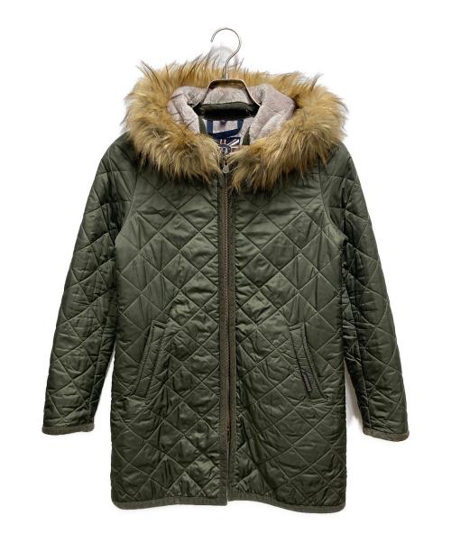 LAVENHAM（ラベンハム）LAVENHAM (ラベンハム) キルティングジャケット カーキ サイズ:36の古着・服飾アイテム