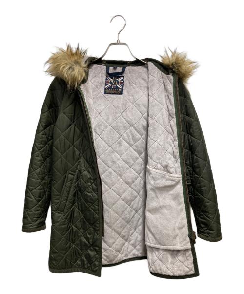 LAVENHAM（ラベンハム）LAVENHAM (ラベンハム) キルティングジャケット カーキ サイズ:36の古着・服飾アイテム