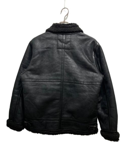 ALPHA（アルファ）ALPHA (アルファ) フライトジャケット ブラック サイズ:Lの古着・服飾アイテム