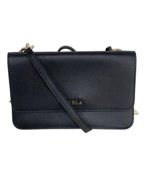 FURLA（フルラ）FURLA (フルラ) ショルダーバッグ ブラックの古着・服飾アイテム