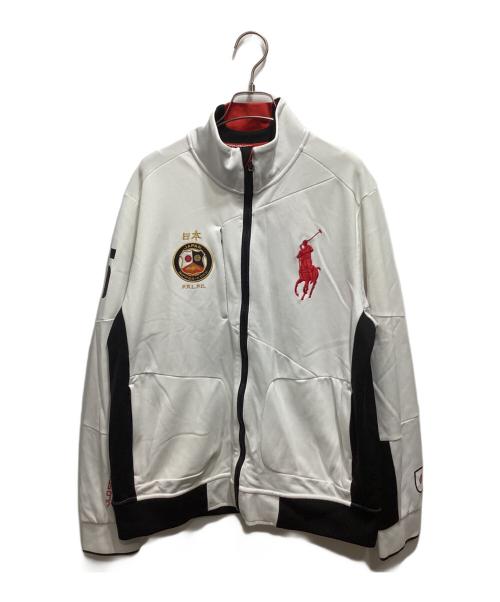 POLO SPORT（ポロスポーツ）POLO SPORT (ポロスポーツ) トラックジャケット ホワイト サイズ:Lの古着・服飾アイテム
