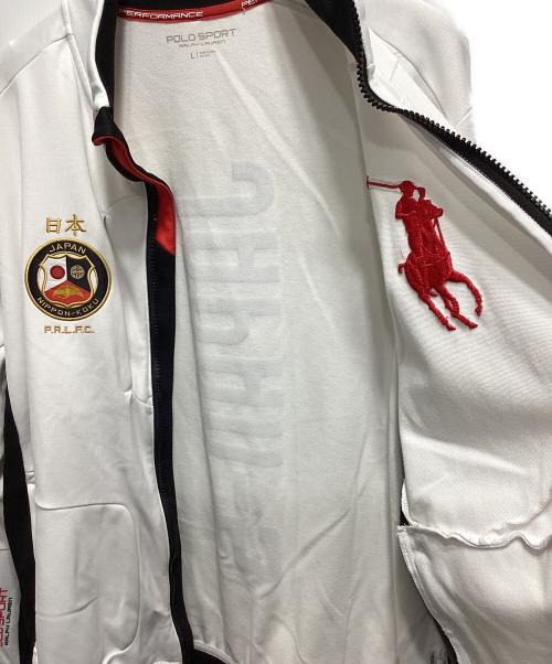 POLO SPORT（ポロスポーツ）POLO SPORT (ポロスポーツ) トラックジャケット ホワイト サイズ:Lの古着・服飾アイテム