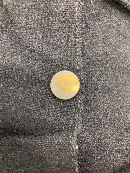 SASSAFRAS（ササフラス）SASSAFRAS (ササフラス) ウールコート ブラック サイズ:Lの古着・服飾アイテム