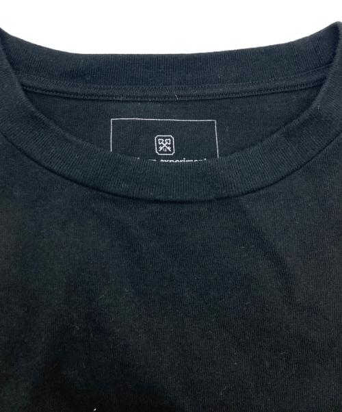 uniform experiment（ユニフォームエクスペリメント）uniform experiment (ユニフォームエクスペリメント) JAZZY 5 WIDE TEE ブラック サイズ:Mの古着・服飾アイテム