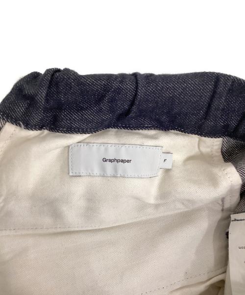 Graphpaper（グラフペーパー）Graphpaper (グラフペーパー) カラーファストデニムシェフパンツ／Colorfast Denim Chef Pants インディゴ サイズ:Fの古着・服飾アイテム
